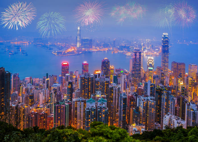 Hong Kong skyline